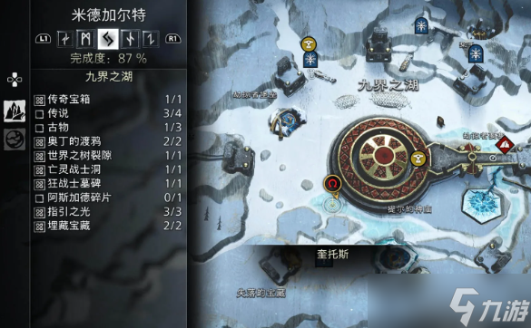 战神诸神黄昏神秘遗物隐藏要素攻略