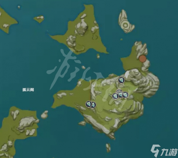 《原神》晶蝶分布图璃月分享 璃月晶蝶在哪？