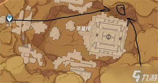 原神沙中孤城副本位置在哪-沙中孤城副本位置分享