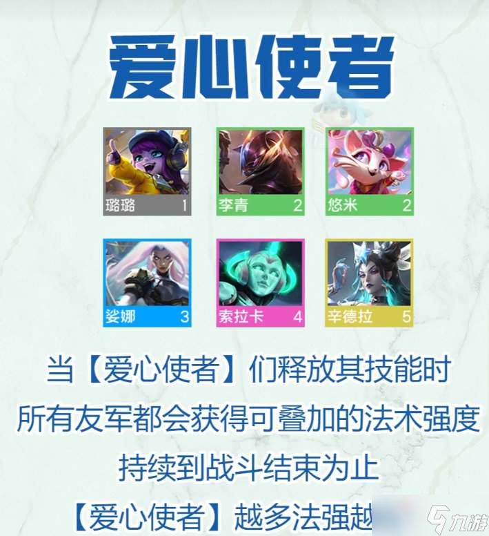 《云顶之弈》S8爱心使者羁绊效果介绍