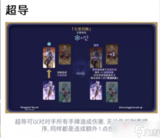 《原神》七圣召唤超导作用介绍
