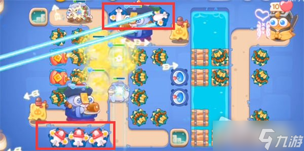 《保卫萝卜4》阿波道长第44关通关攻略