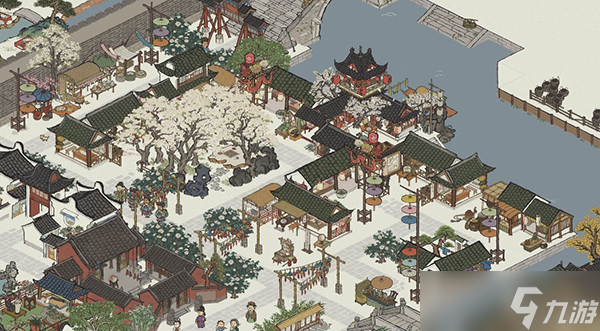 江南百景图怎么提升城市繁荣度