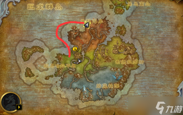 魔兽世界10.0海上冲浪位置详解 在哪里冲浪？