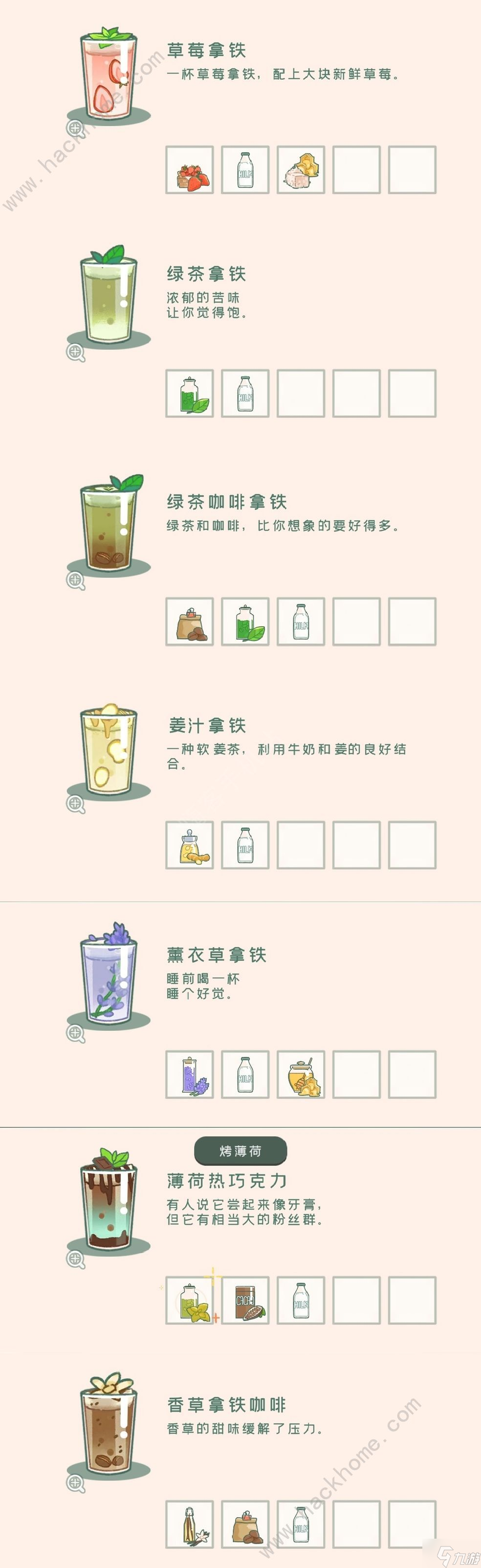 寄心茶屋茶谱大全 最新茶谱配方分享