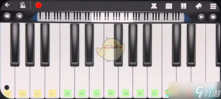 完美钢琴怎么显示音调-完美钢琴显示音调设置方法