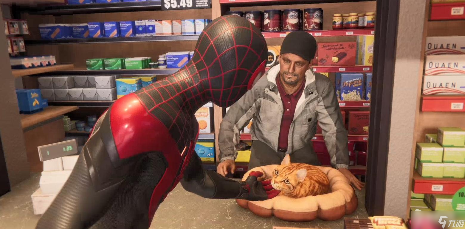 《蜘蛛侠：迈尔斯莫拉莱斯》PC版杂货铺猫咪战衣获得方法