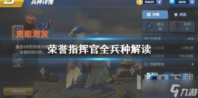 荣誉指挥官兵种如何选择 全兵种相关介绍