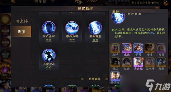 乱世逐鹿新手阵容推荐