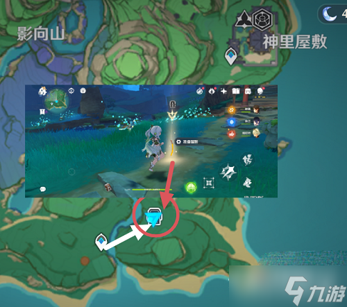 《原神》被隐去的我与尚在现世的她拍摄地点攻略