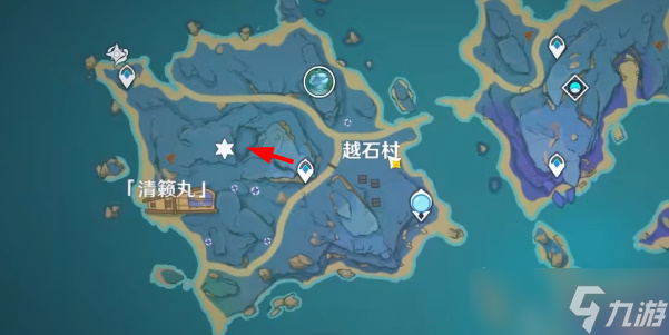 原神地灵龛稻妻位置