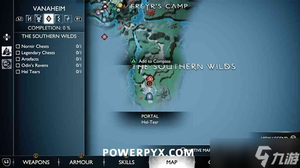 战神5华纳海姆全收集攻略 华纳海姆全地区100%收集指南