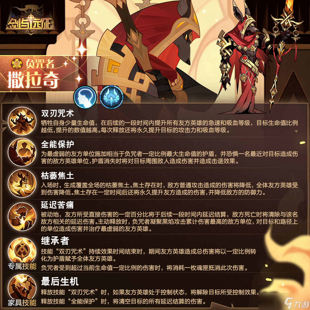 《剑与远征》负咒者撒拉奇怎么样