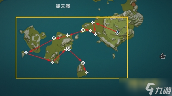 《原神》3.2星螺分布图是什么