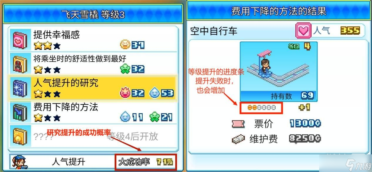 《游乐园梦物语》游戏设施攻略