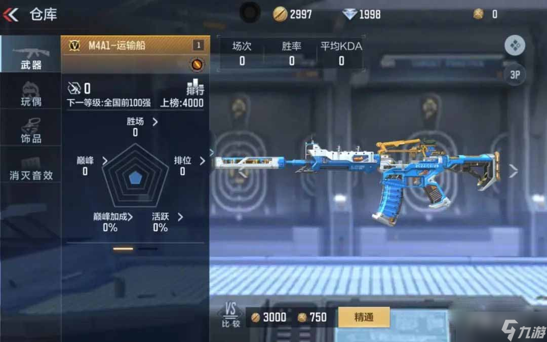 《CF手游》M4A1運(yùn)輸船測評介紹