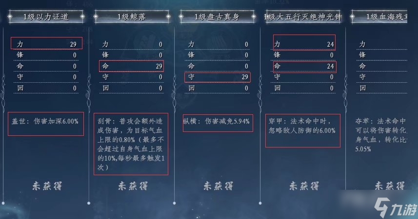 《蜀山初章》功法羁绊属性激活方法