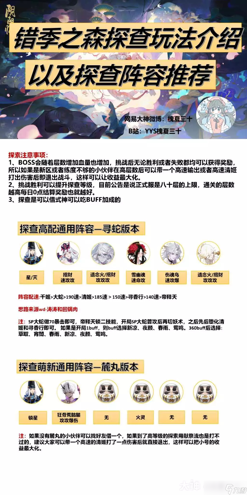 阴阳师化四季活动攻略大全