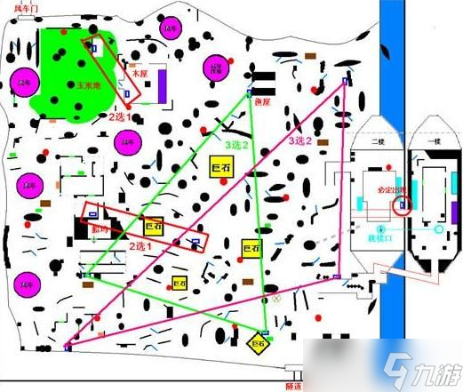 《第五人格》湖景村电机分布一览 湖景村电机分布图及打法攻略