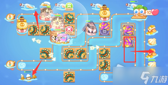 《保卫萝卜4》天下第一汤第8关通关攻略