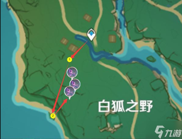 原神鸣草采集点位