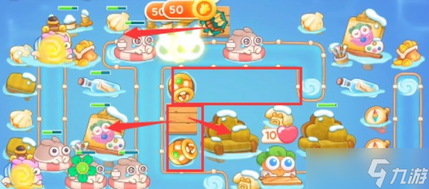 《保卫萝卜4》天下第一汤第一关攻略