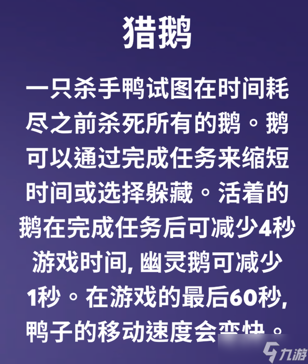 鵝鴨狼人殺游戲規(guī)則介紹 鵝鴨殺規(guī)則是什么