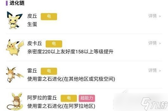 《寶可夢(mèng)朱紫》皮卡丘進(jìn)化等級(jí)介紹