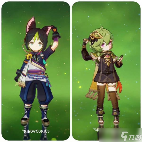 《原神》3.2儿童版角色图片大全一览