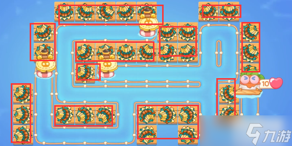 保卫萝卜4天下第一汤第12关攻略
