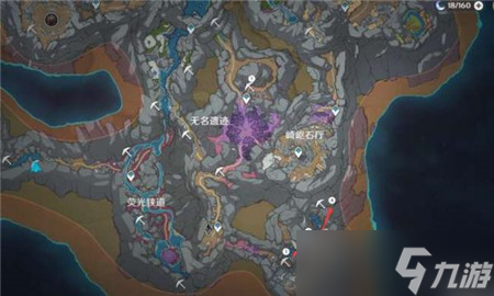 原神无名遗迹水晶矿怎么采集 原神无名遗迹水晶矿采集路线