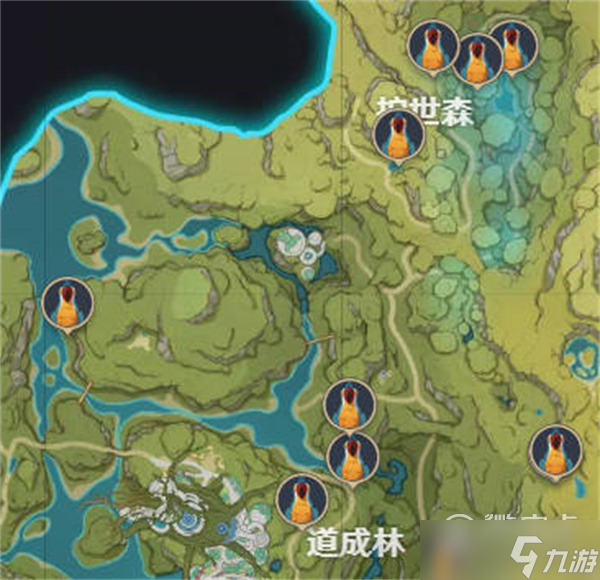 原神须弥特色动物位置