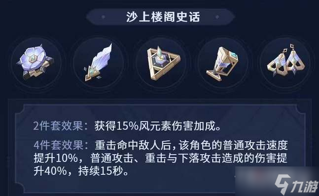 《原神》沙上楼阁史话适合角色推荐