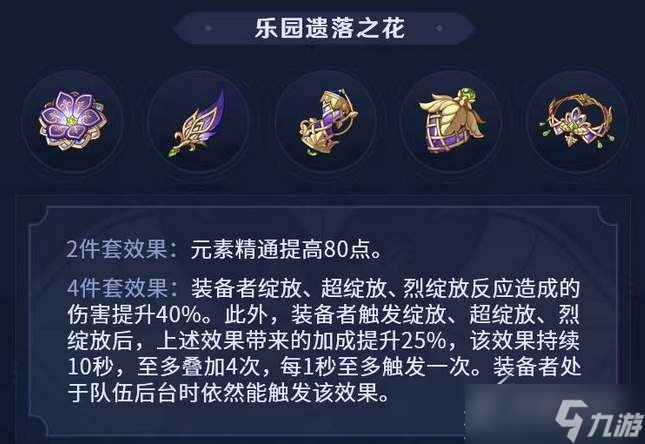 《原神》乐园遗落之花适合角色攻略
