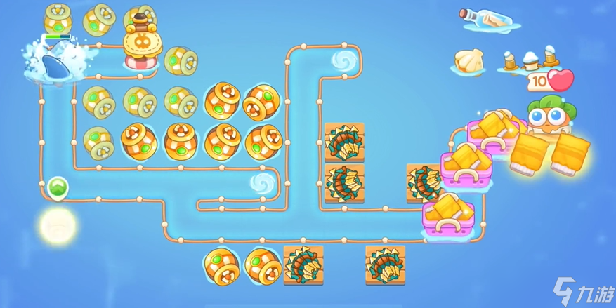 《保卫萝卜4》天下第一汤第十七关通关攻略