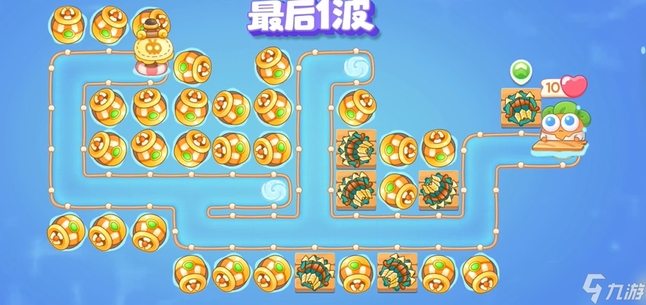 《保卫萝卜4》天下第一汤第十七关通关攻略