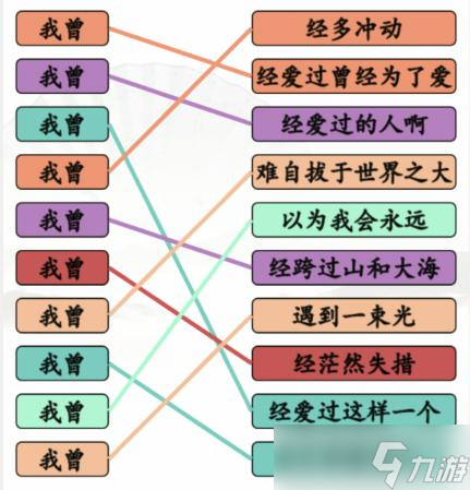 汉字找茬王我曾歌曲关卡怎么通关