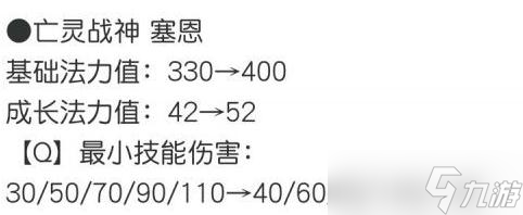 《英雄联盟》PBE12.23版本塞恩加强一览