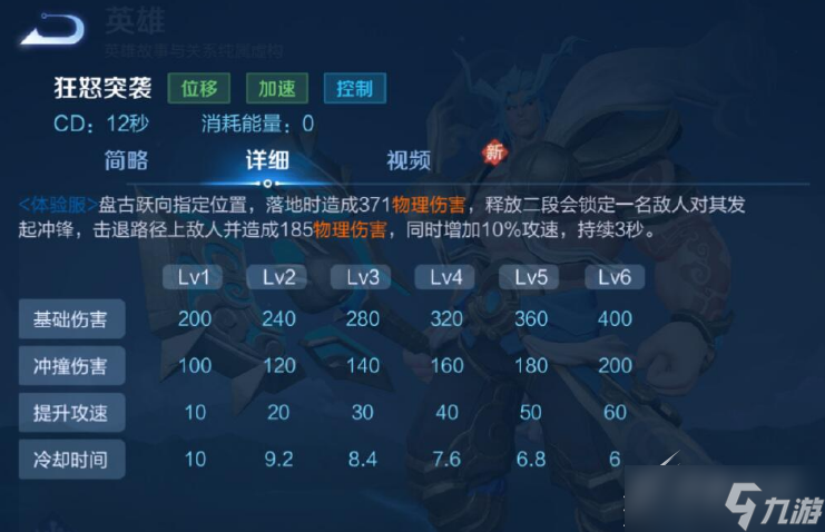 《王者荣耀》盘古重做技能一览
