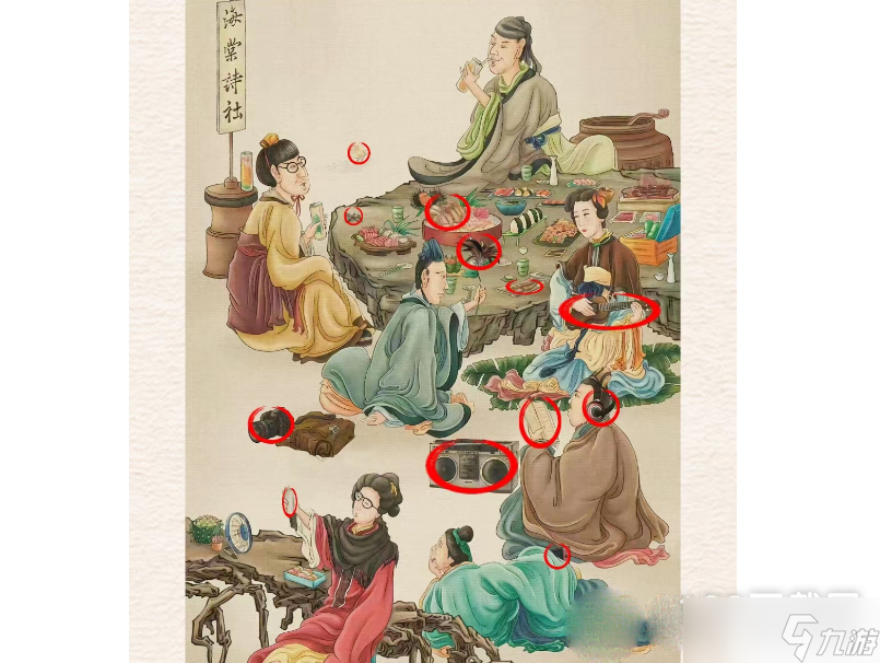 《进击的汉字》小鸡啄米图找出所有鸡指南