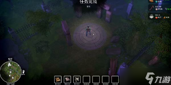 我的水世界求生开启墓地任务完成方法