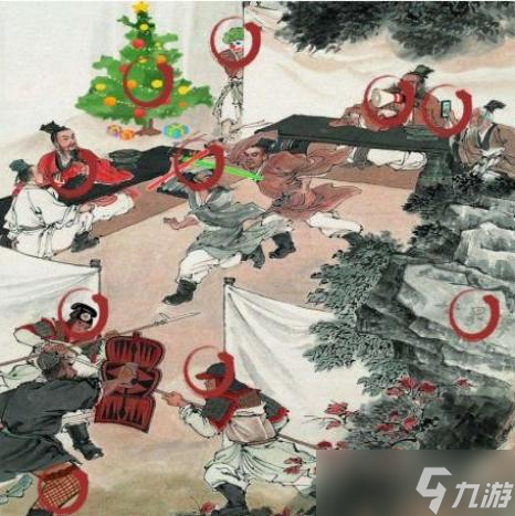 汉字找茬王找茬鸿门宴找出10处不和谐通关攻略