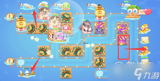 《保卫萝卜4》天下第一汤第8关通关攻略