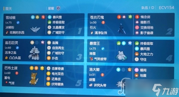 《宝可梦：朱紫》双打娱乐雪天队配置分享