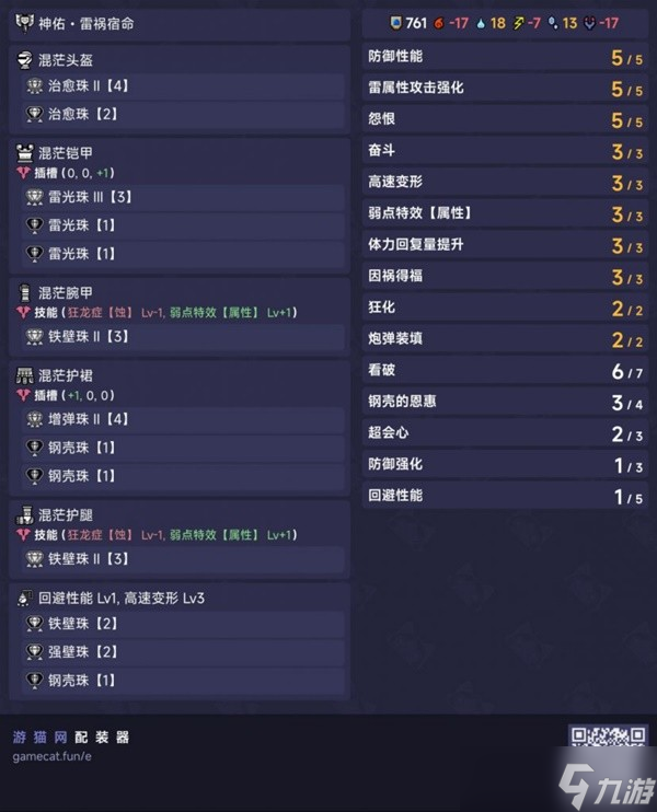 《怪物猎人崛起》曙光高生存属性超解盾斧配装