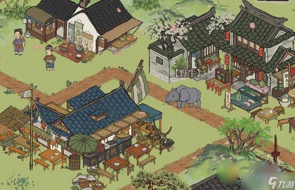 《江南百景图》抓犀牛如何过