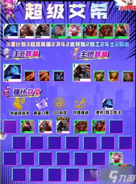 云顶之弈超级艾希阵容怎么搭配S8超级艾希阵容搭配推荐攻略