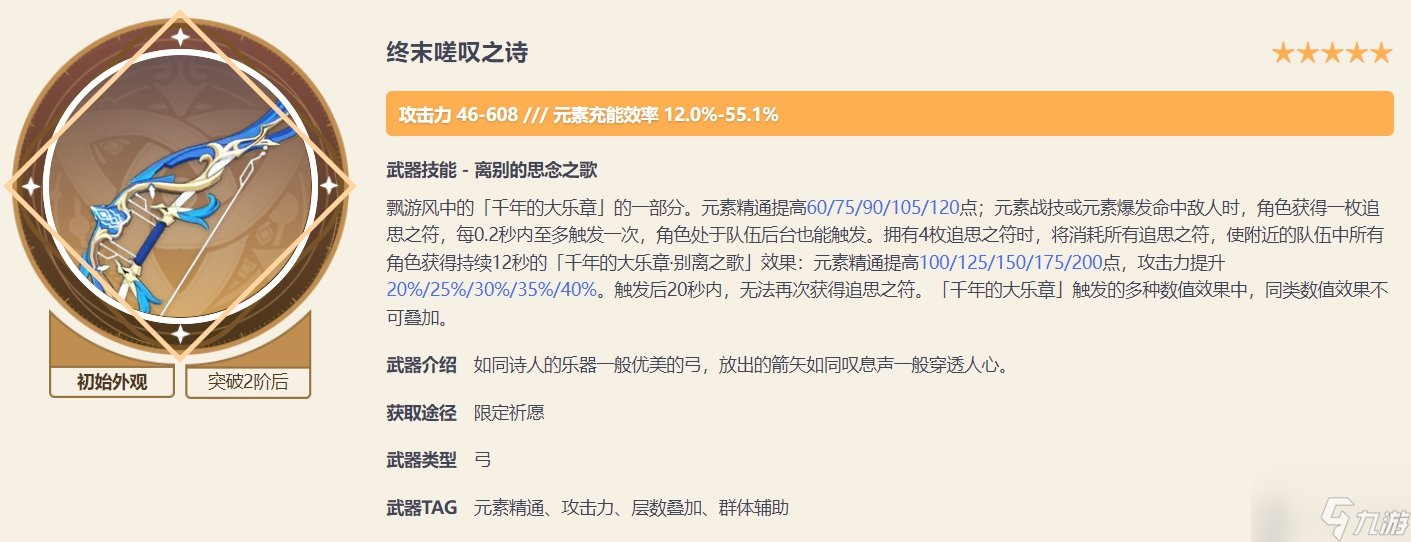原神珐露珊武器推荐 珐露珊用什么武器