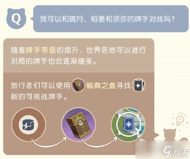 《原神》七圣召唤如何与璃月、稻妻、须弥的牌手对战