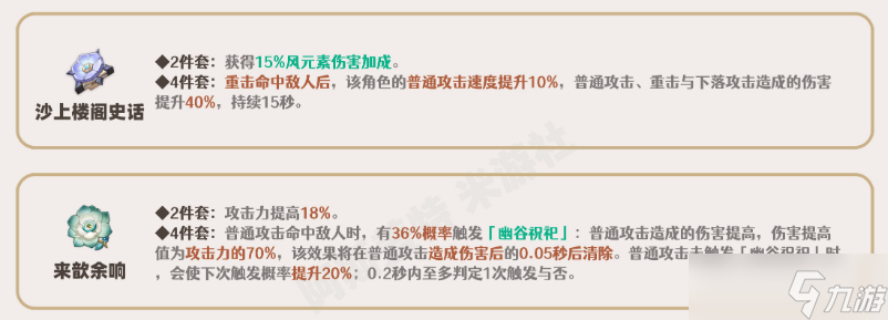 原神流浪者武器圣遗物推荐
